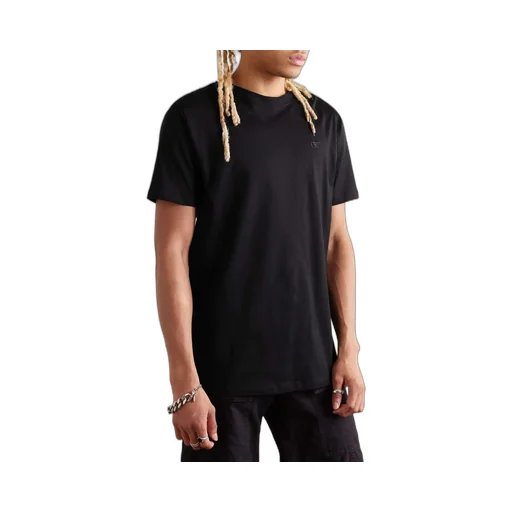 Logo Embroidered Crewneck T-Shirt