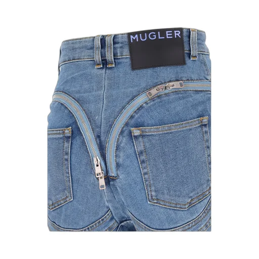 Zipper Detail Jeans