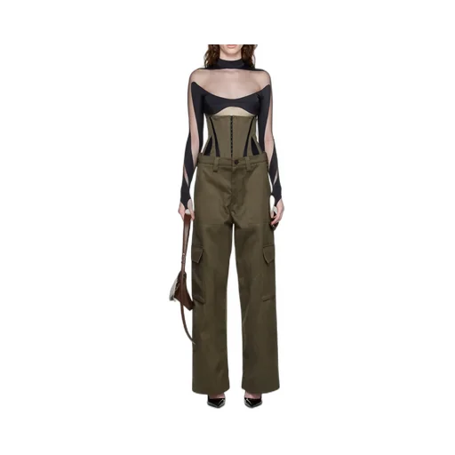 Cotton Cargo Trousers