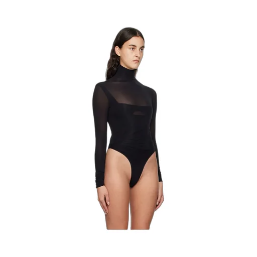 High-Neck Long-Sleeve Top