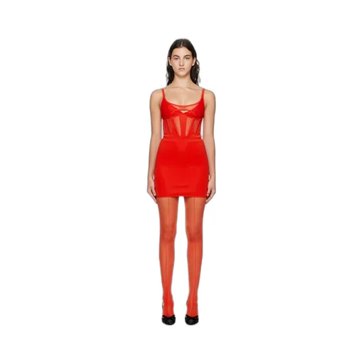 Hollowed-Out Detail Dress