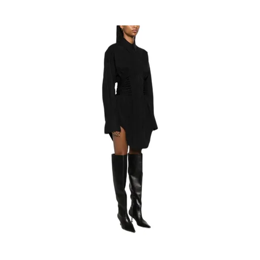 Lapel Long-Sleeved Blouse
