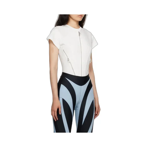 Round Collar Zipper Jumpsuit
