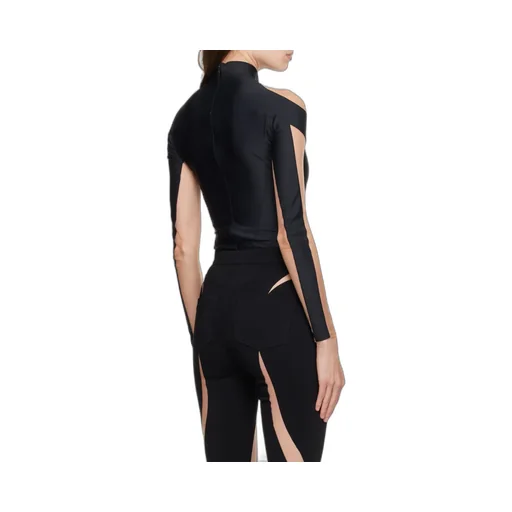 Illusion Logo Plaque Bodysuit