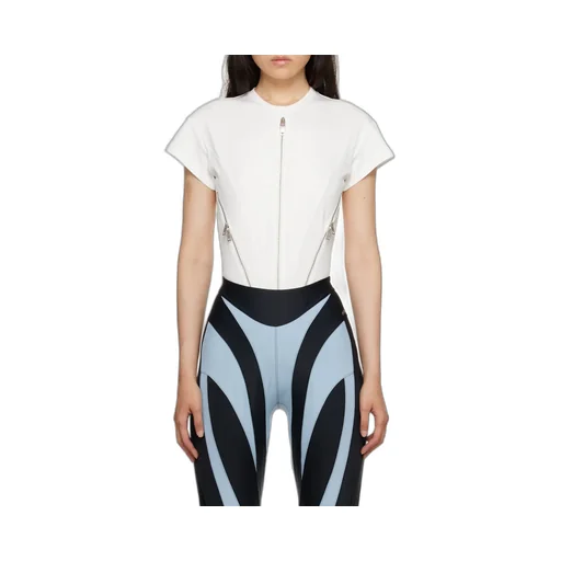 Round Collar Zipper Jumpsuit