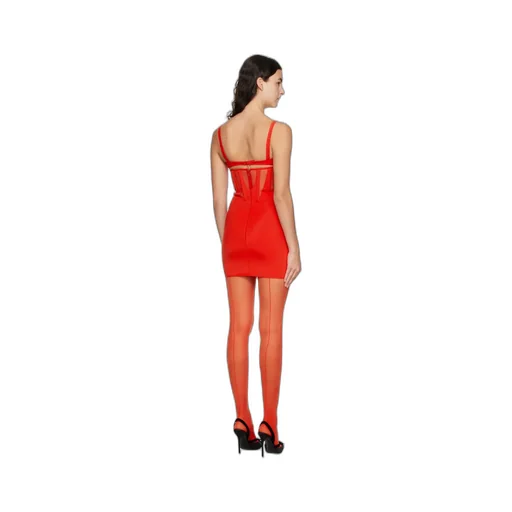 Hollowed-Out Detail Dress