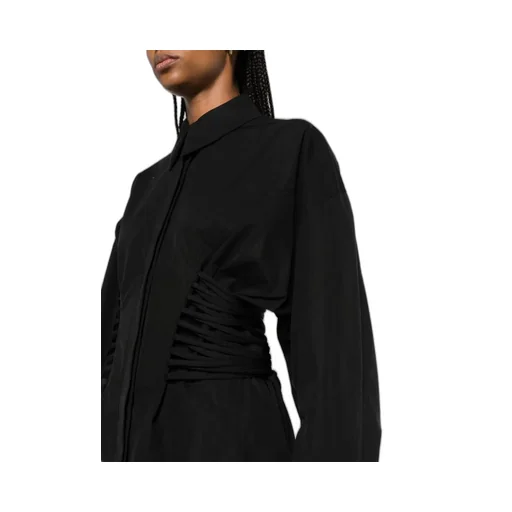 Lapel Long-Sleeved Blouse