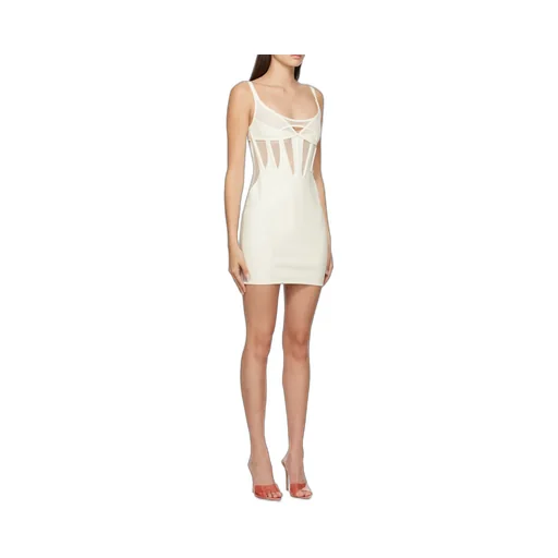 Low Round Neck Sling Dress