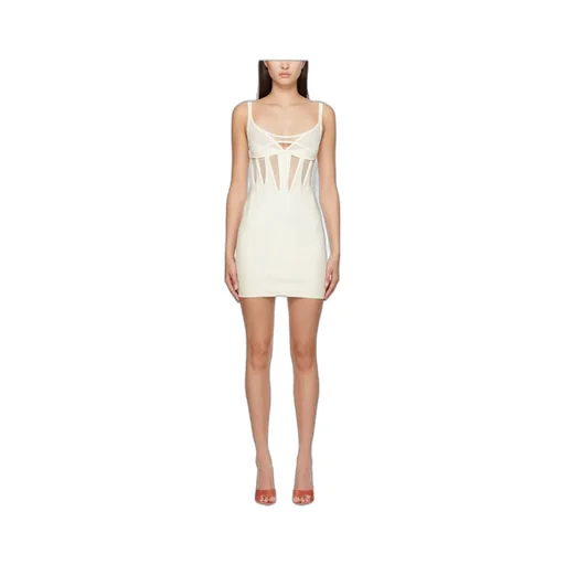Low Round Neck Sling Dress