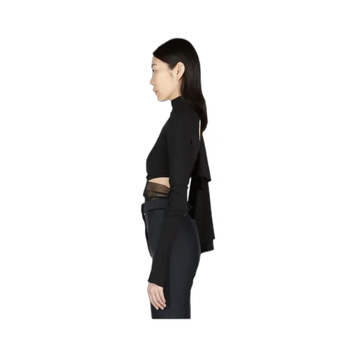 Cut-Out Asymmetric Bodysuit