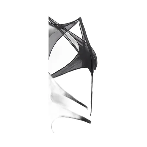 Sleeveless Cut-Out Draped Dress