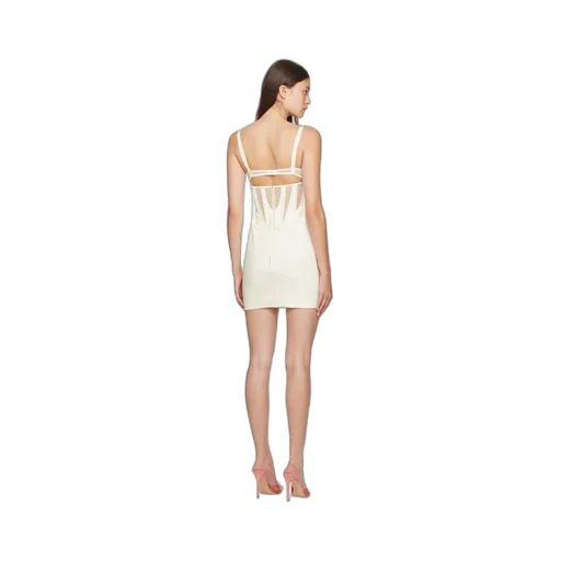 Low Round Neck Sling Dress