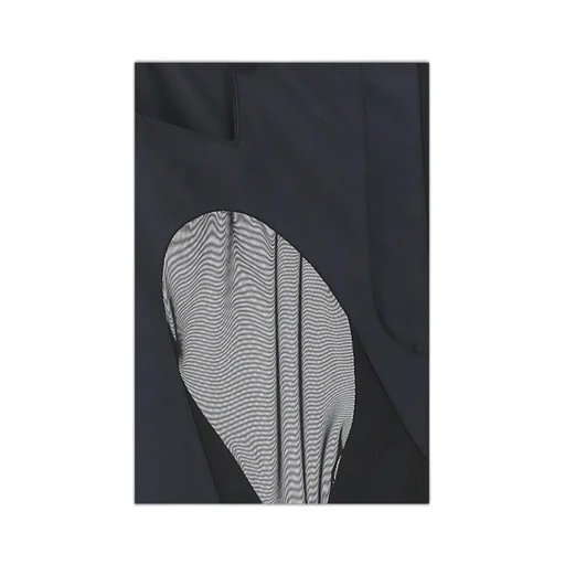 Transparent Detail Casual Pants