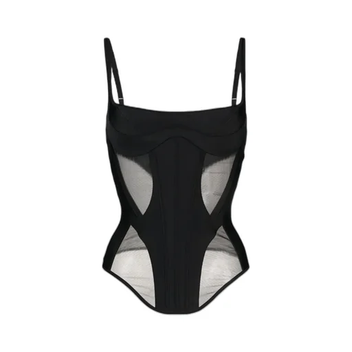 Corset-Style Spaghetti-Strap Top