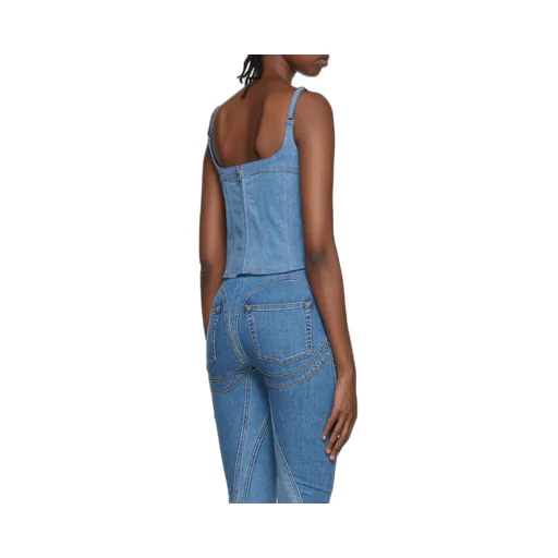 Front Hollowed-Out Detail Vest