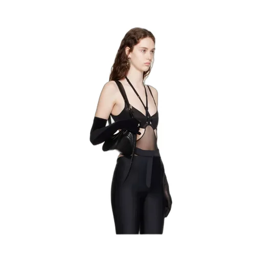 Logo Hollowed-Out Jumpsuit
