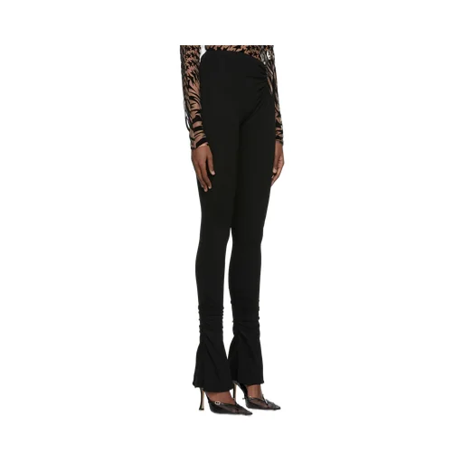 Cut-Out Flared Trousers