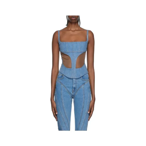 Front Hollowed-Out Detail Vest