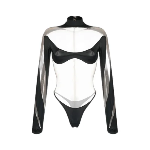 Illusion Panelled Bodysuit