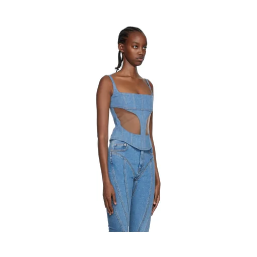 Front Hollowed-Out Detail Vest