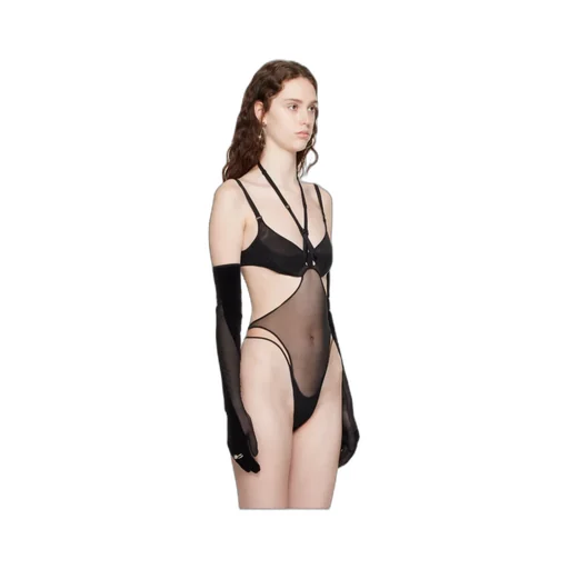 Logo Hollowed-Out Jumpsuit