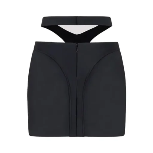 Cut-Out Miniskirt