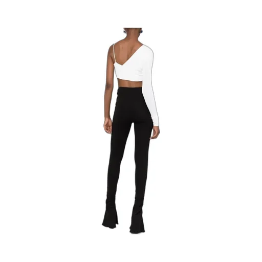 Cut-Out Flared Trousers