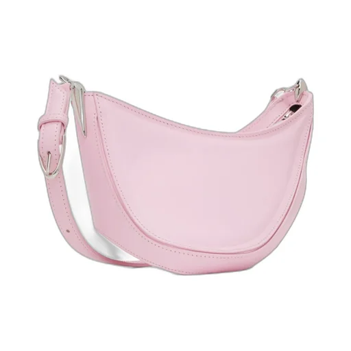 Small Spiral Curve 01 Embossed Crossbody Bag