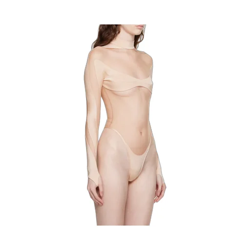 Logo Spliced Jumpsuit