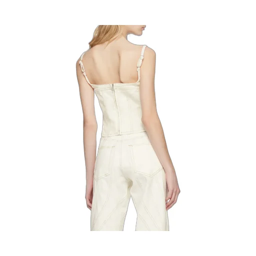 Front Hollowed-Out Detail Vest