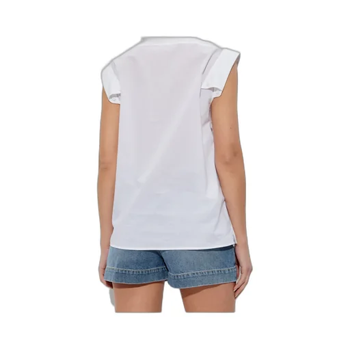 Laurel Embroidered Sleeveless Shirt