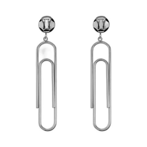 Logo Engraved Clip-On Earrings