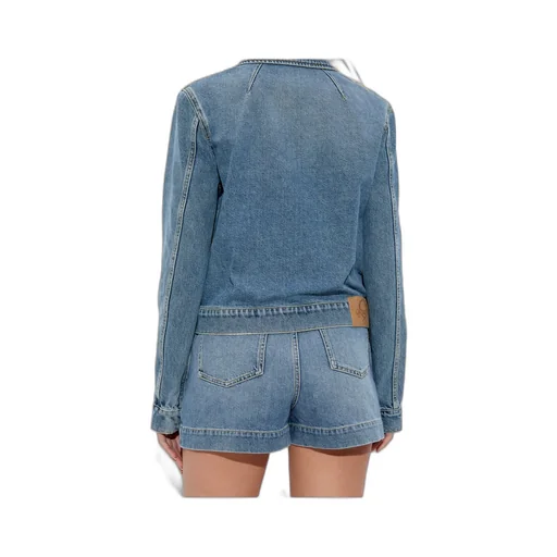 Distressed Denim Jacket