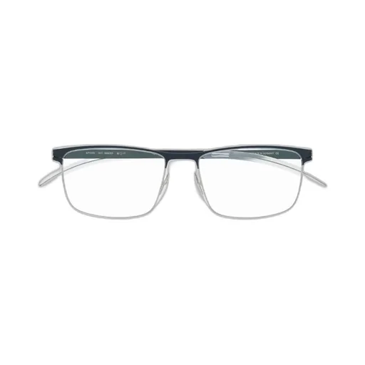 Matte-Effect Rectangle-Frame Glasses