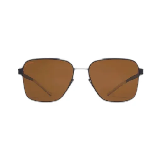 Pilot-Frame Double-Bridge Sunglasses