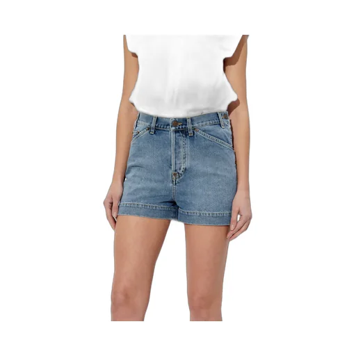 Distressed Denim Shorts
