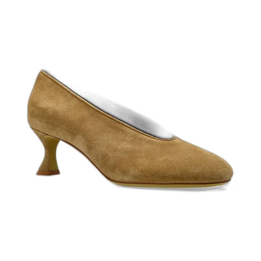 Round Toe Pumps