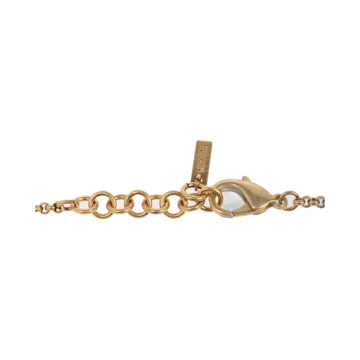 Logo Lettering Charm Detailed Necklace