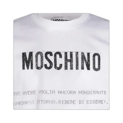 Slogan Printed Crewneck T-Shirt