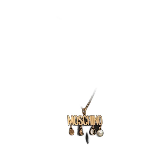 Logo Lettering Charm Detailed Necklace