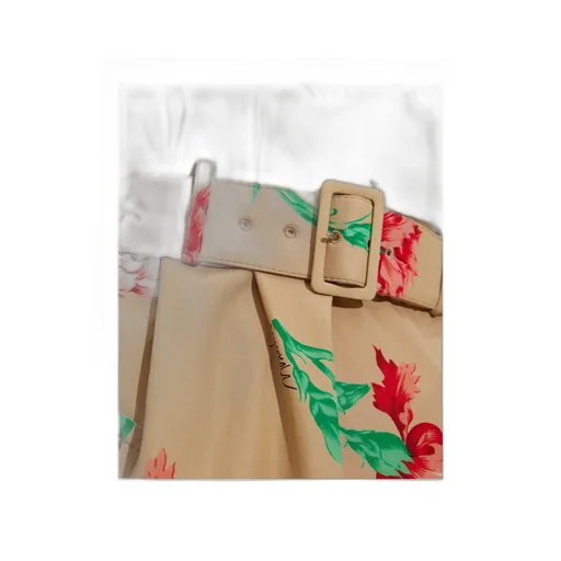 Floral-Motif Dress