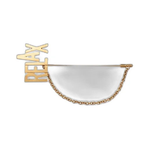 Relax-Lettering Chain Linked Pin