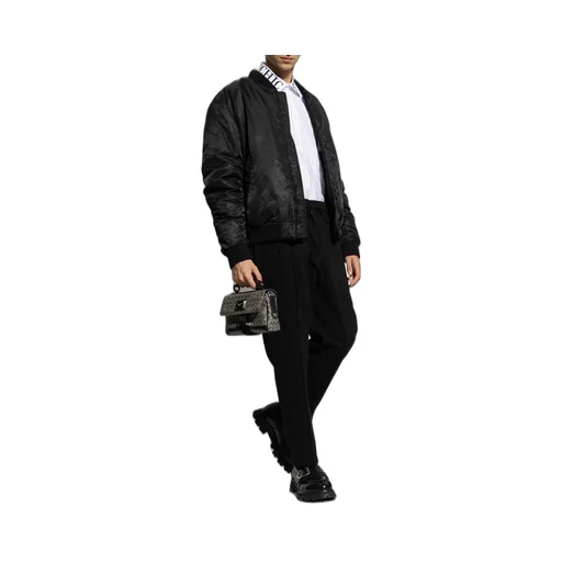 Pleated Straight-Leg Trousers