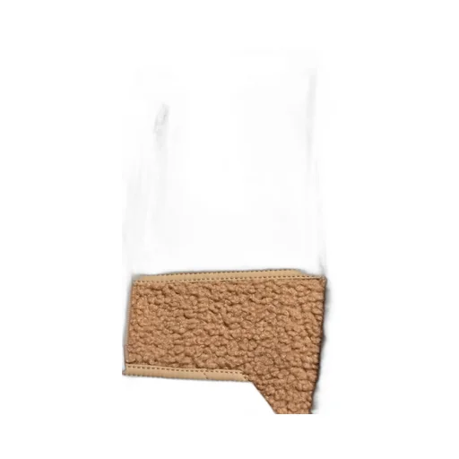 Stand-Up Collar Shearling Jacket
