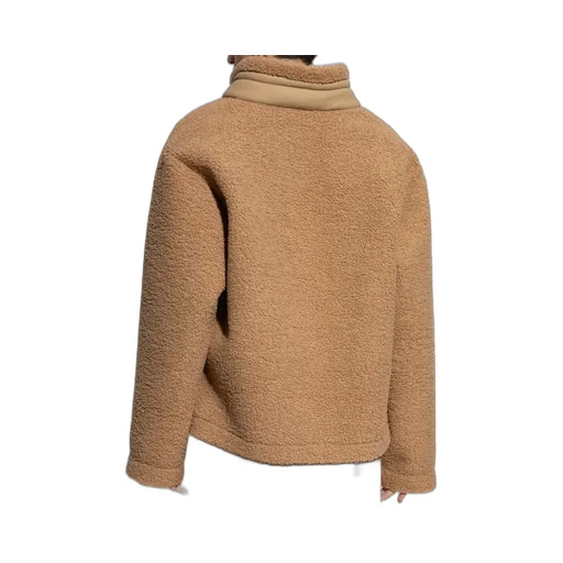 Stand-Up Collar Shearling Jacket