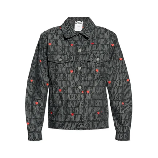 Monogrammed Heart Embroidered Jacket