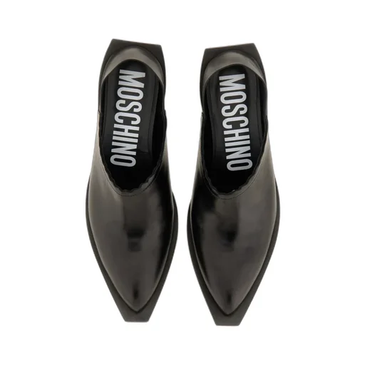 Scallop-Edge Slip-On Loafers