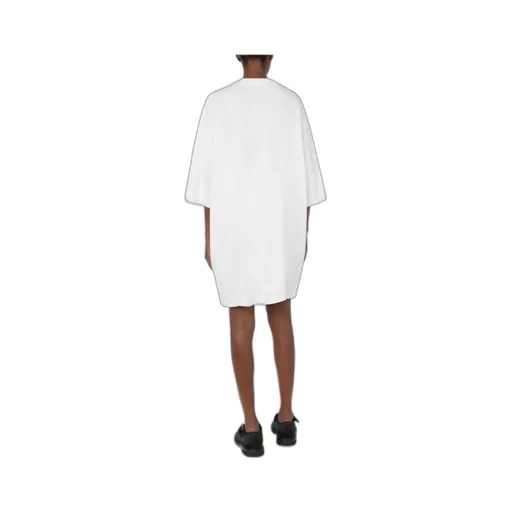 Logo-Print Cotton Dress