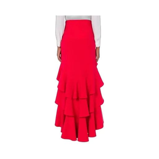 Tiered Asymmetric Skirt