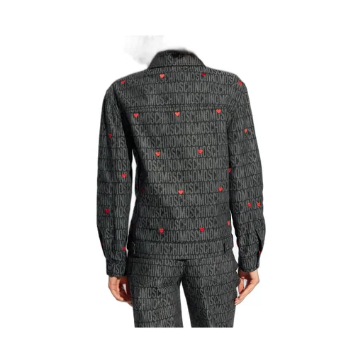 Monogrammed Heart Embroidered Jacket